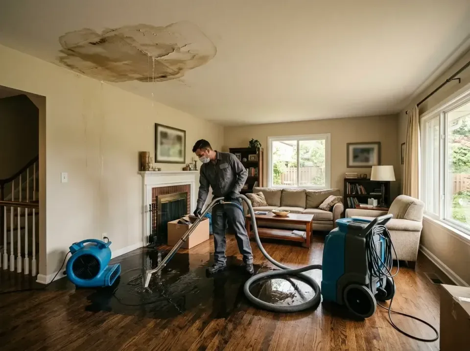 attic-pipe-burst-ceiling-drip-008 — frequently asked questions, Water Damage Restoration & Carpet Care in Hamburg, NJ